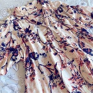 Free People women’s floral top